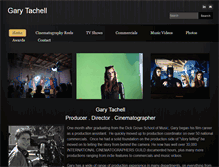 Tablet Screenshot of garytachell.com